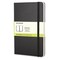 Moleskine Classic Hardcover Notebook - Black, Blank, 5-1/2" x 3-1/2"